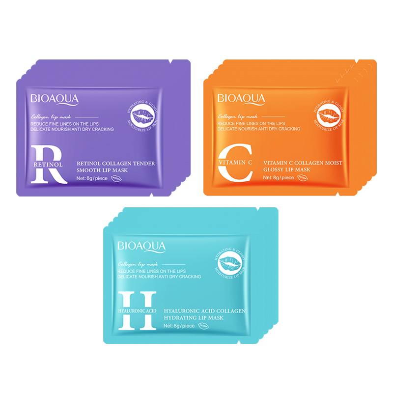 Skincare Bioaqua - BIOAQUA Retinol Crystal Collagen Lip Mask