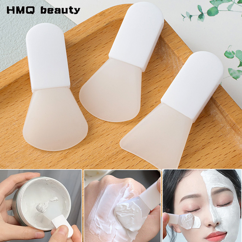 Skincare Omg - 3Pcs Silicone Facial Mask Brush Professional