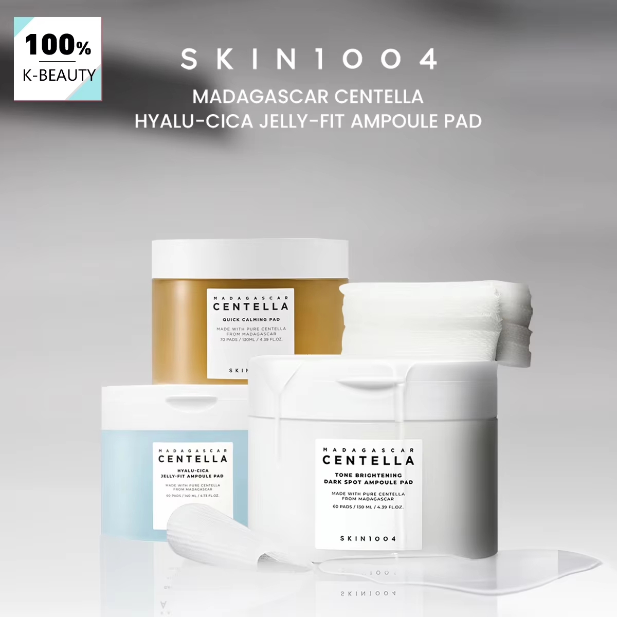 Skincare Omg - SKIN1004 Madagascar Centella Pad Essence-Infused​ Pad