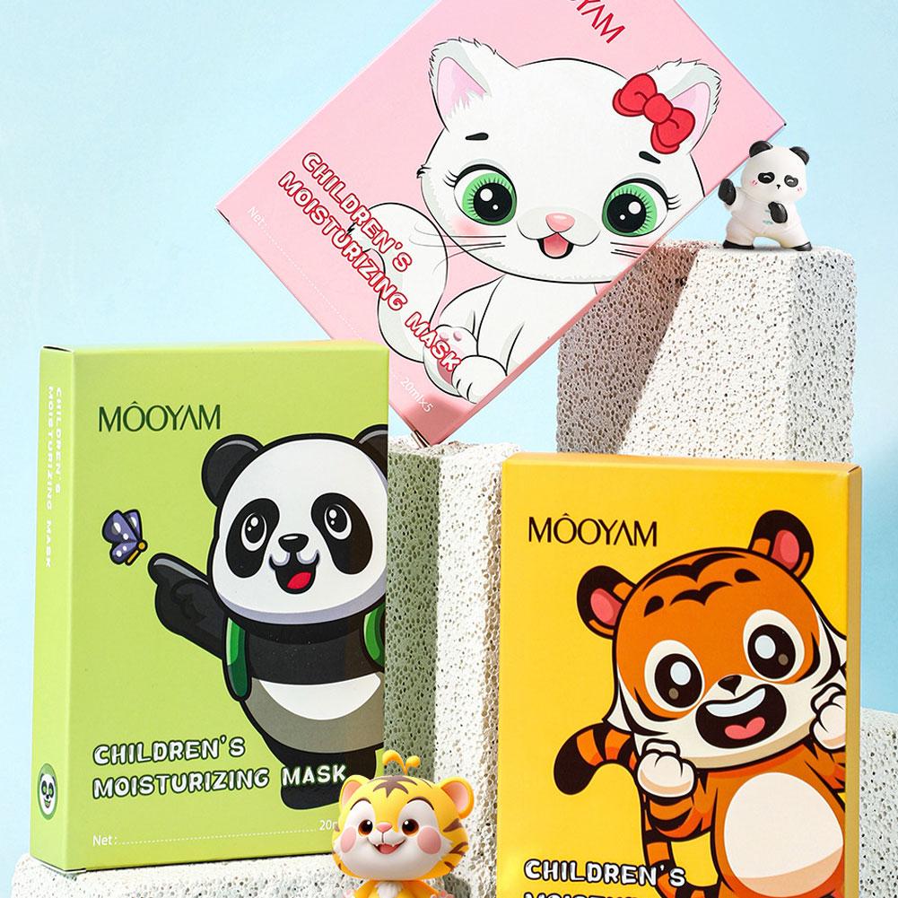 5pcs Kids Cute Animal Cartoon  - Skincare Omg 评论和价格