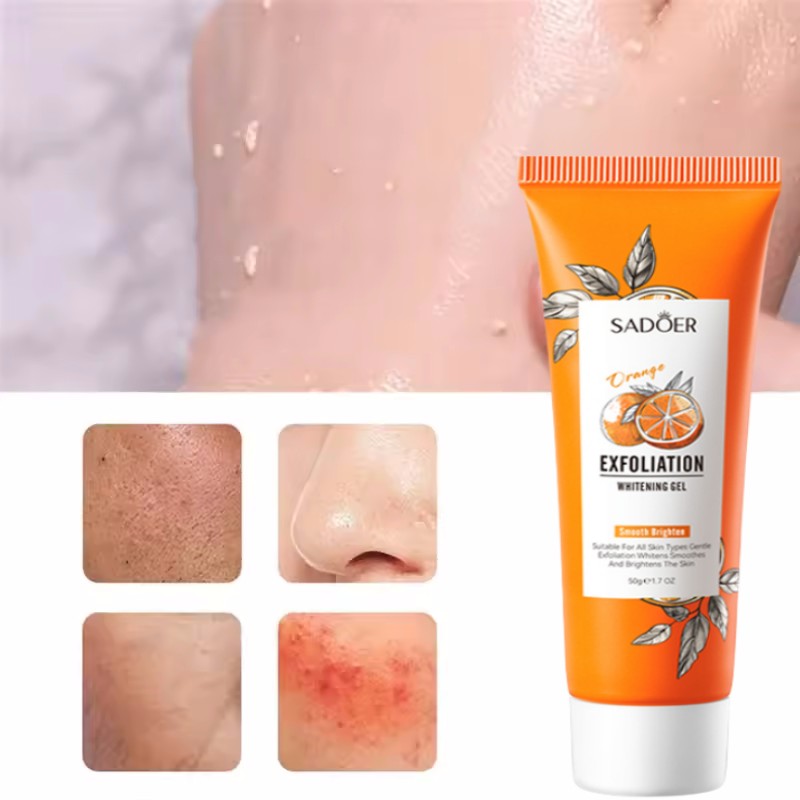 Orange Exfoliating Peeling Gel - Ceramide Moisturizer 评论和价格