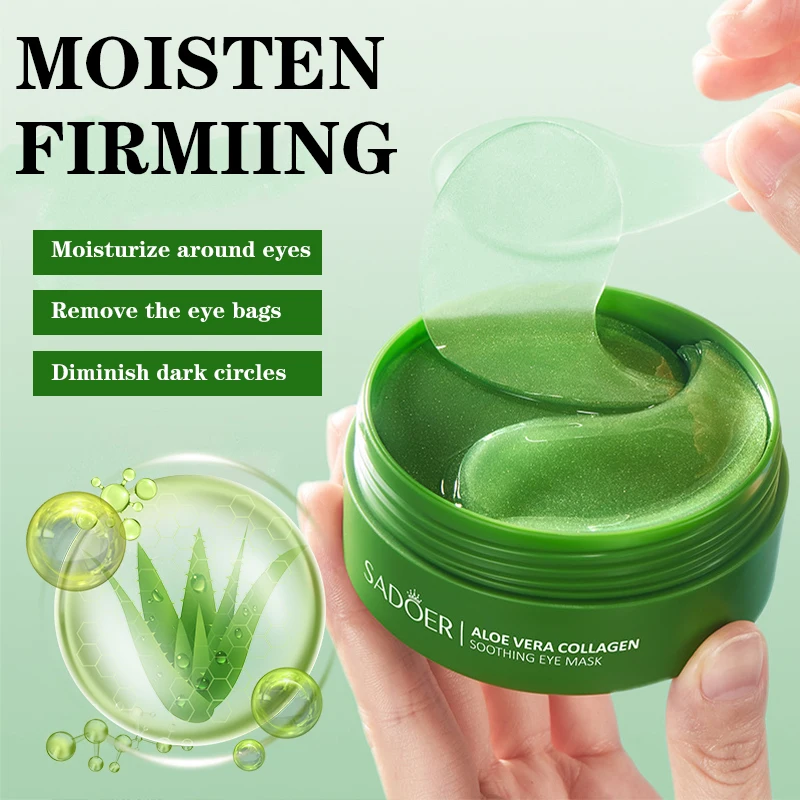60pcs Aloe Vera Collagen Eye M - Skincare Omg 评论和价格