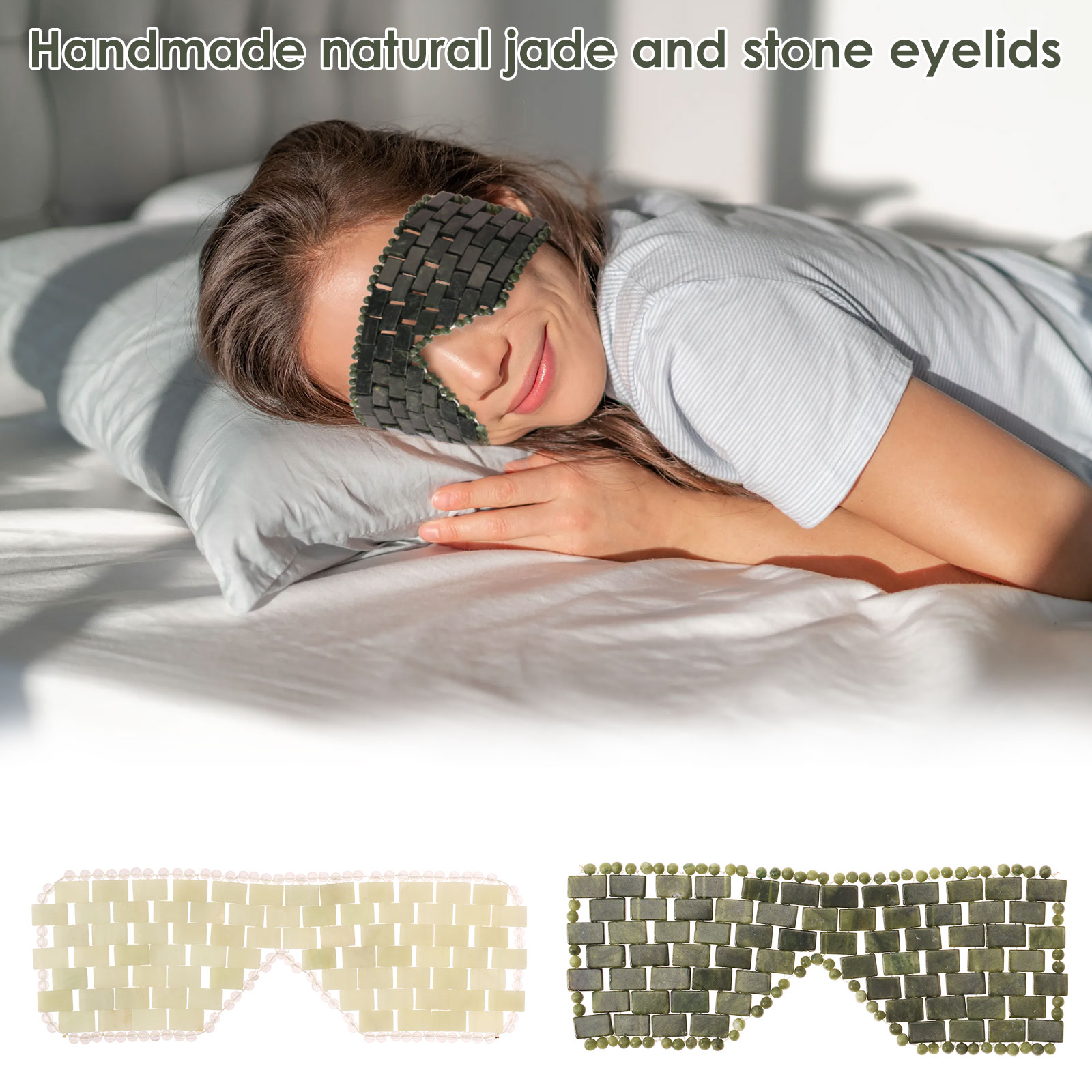 Natural Jade Face Eye Mask Coo - Skincare Omg 评论和价格