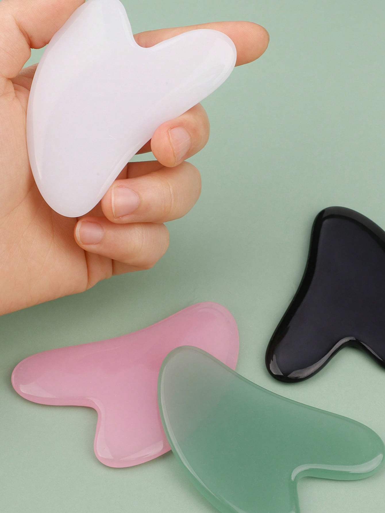 New 2pcs/Set Gua Sha Facial Ma - Skincare Omg 评论和价格