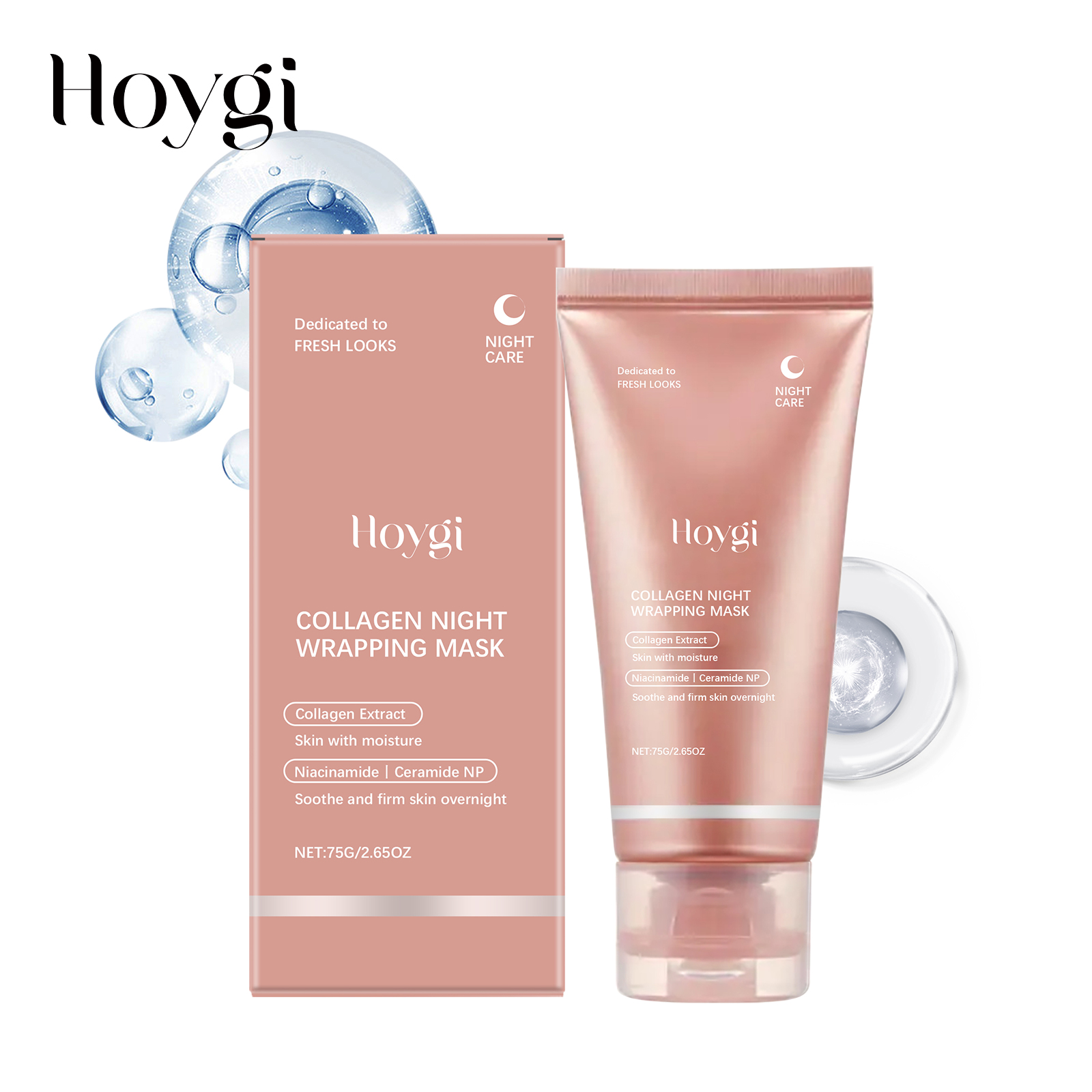 75g Collagen Night Wrapping Ma - Ceramide Moisturizer 评论和价格