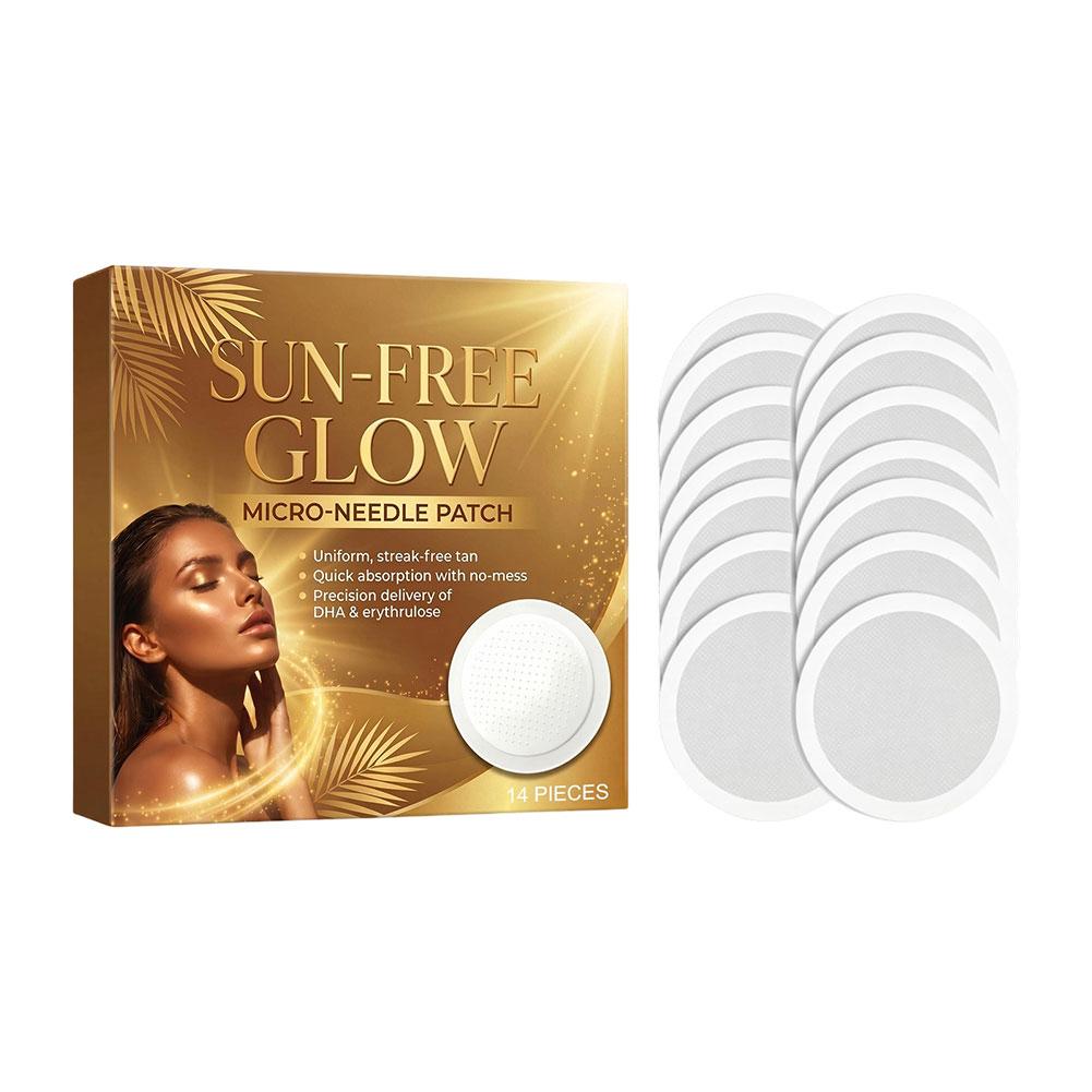 14Pcs Sun-Free Glow Microneedl - Skincare Glow 评论和价格