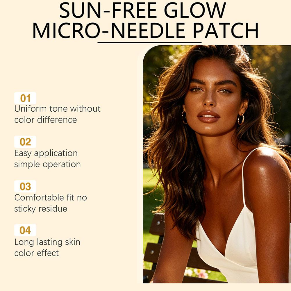 14Pcs Sun-Free Glow Microneedl - Skincare Glow 评论和价格