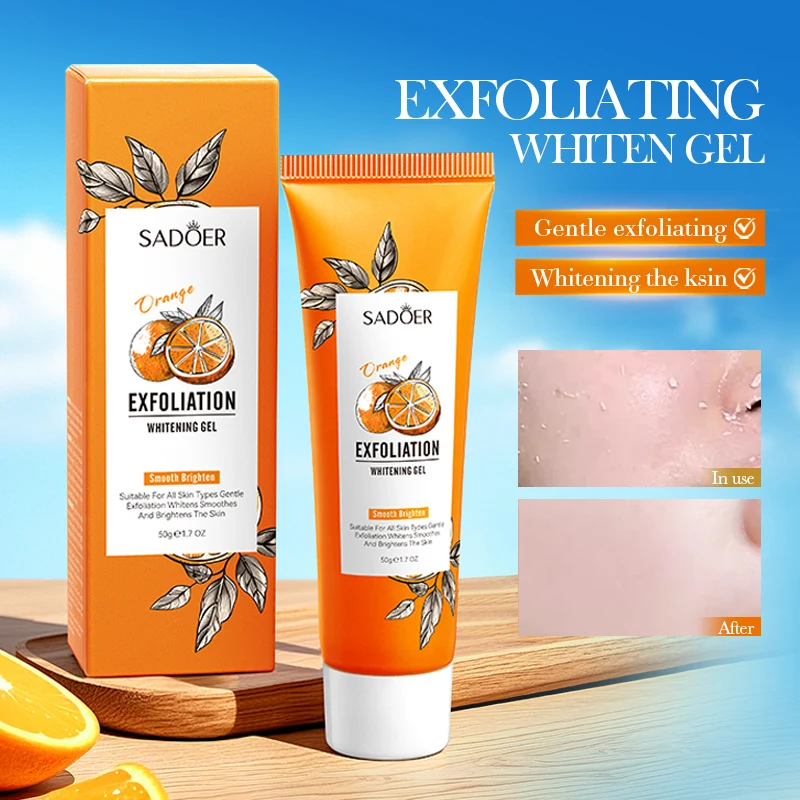 Orange Exfoliating Peeling Gel - Ceramide Moisturizer 评论和价格