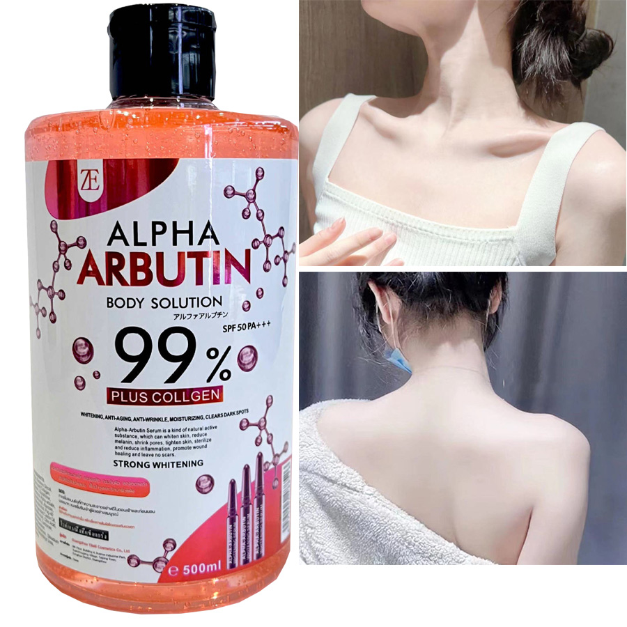 500ml Skin Whitening Face Seru - Alpha Arbutin Serum 评论和价格