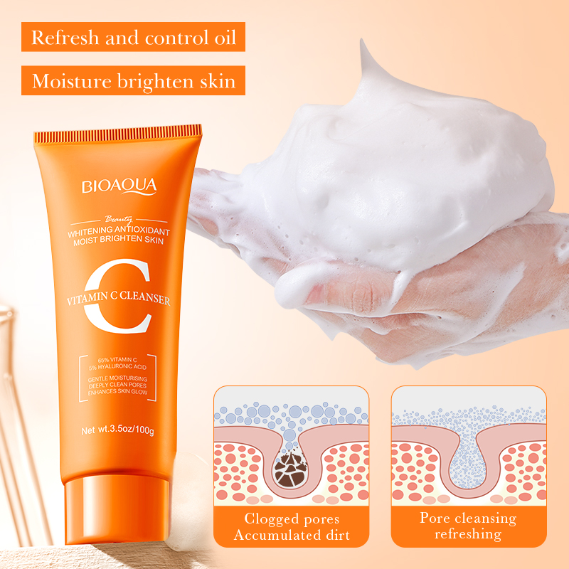 BIOAQUA Vitamin C Facial Clean - Skincare Bioaqua 评论和价格