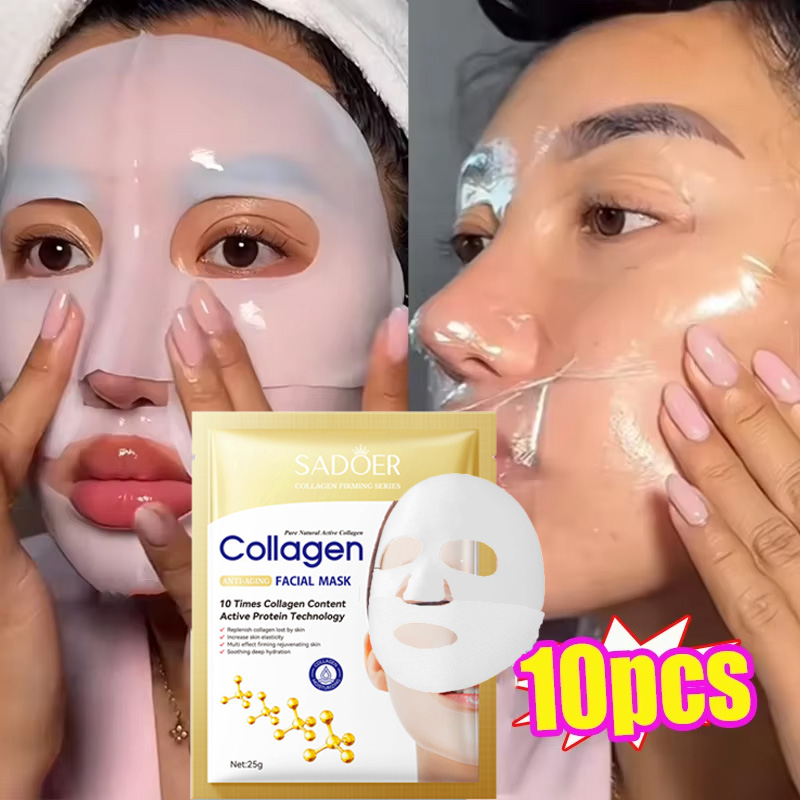 10PCS Collagen Anti Wrinkle Fa - Skincare Omg 评论和价格